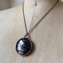 Load image into Gallery viewer, Hypersthene Black Moon Lilith Necklace #4 - Ready to Ship