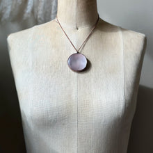 Load image into Gallery viewer, Selenite Pink Moon Necklace #1 - Ready to Ship
