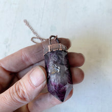 Load image into Gallery viewer, Fluorite Polished Point Necklace #6 - Ready to Ship