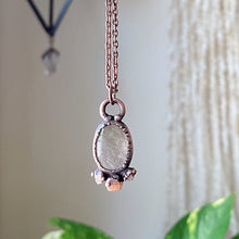 Load image into Gallery viewer, Rutile Quartz & Sunstone Necklace #2 - Ready to Ship