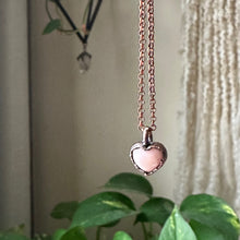 Load image into Gallery viewer, Pink Opal Heart Necklace - Ready to Ship