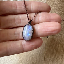 Load image into Gallery viewer, Rainbow Moonstone Necklace #2 - Ready to Ship