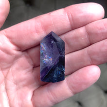 Load image into Gallery viewer, Fluorite Polished Point Necklace #2 - Equinox 2020
