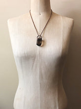 Load image into Gallery viewer, Smoky Quartz Point Necklace - Ready to Ship (Flower Moon Collection)
