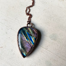 Load image into Gallery viewer, Purple Labradorite Necklace #2 - Ready to Ship
