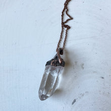 Load image into Gallery viewer, Clear Quartz Point Necklace - Ready to Ship
