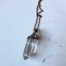 Load image into Gallery viewer, Clear Quartz Point Necklace - Ready to Ship