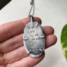 Load image into Gallery viewer, Dendritic Opal Necklace #5 - Sterling Silver