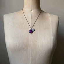 Load image into Gallery viewer, Live By the Moon Necklace with Amethyst (Small)- Ready to Ship