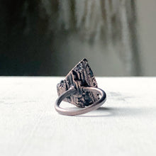 Load image into Gallery viewer, Black Tourmaline Statement Ring #4 (Size 6.75)