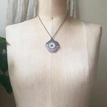Load image into Gallery viewer, Amethyst Stalactite Slice Necklace #3 - Ready to Ship