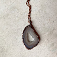 Load image into Gallery viewer, Geode Slice Portal Necklace #2