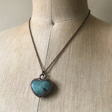 Load image into Gallery viewer, Amazonite Heart Necklace #2
