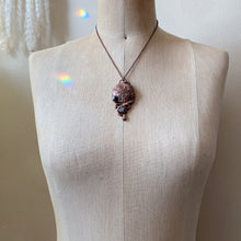 Load image into Gallery viewer, Black Moon Lilith Sculpted Necklace - Ready to Ship