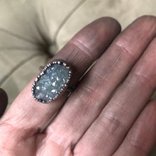 Load image into Gallery viewer, Druzy Portal of the Heart Ring #3 (Size 7) - Ready to Ship