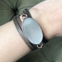 Load image into Gallery viewer, Selenite Wrap Bracelet/Choker #2 - Ready to Ship