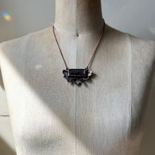 Load image into Gallery viewer, Hydrangea & Labradorite “bloom” Necklace #1 - Ready to Ship