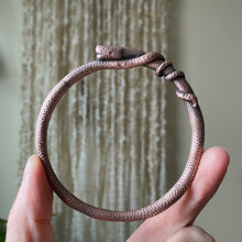 Load image into Gallery viewer, Sculpted Snake Bangle - Ready to Ship