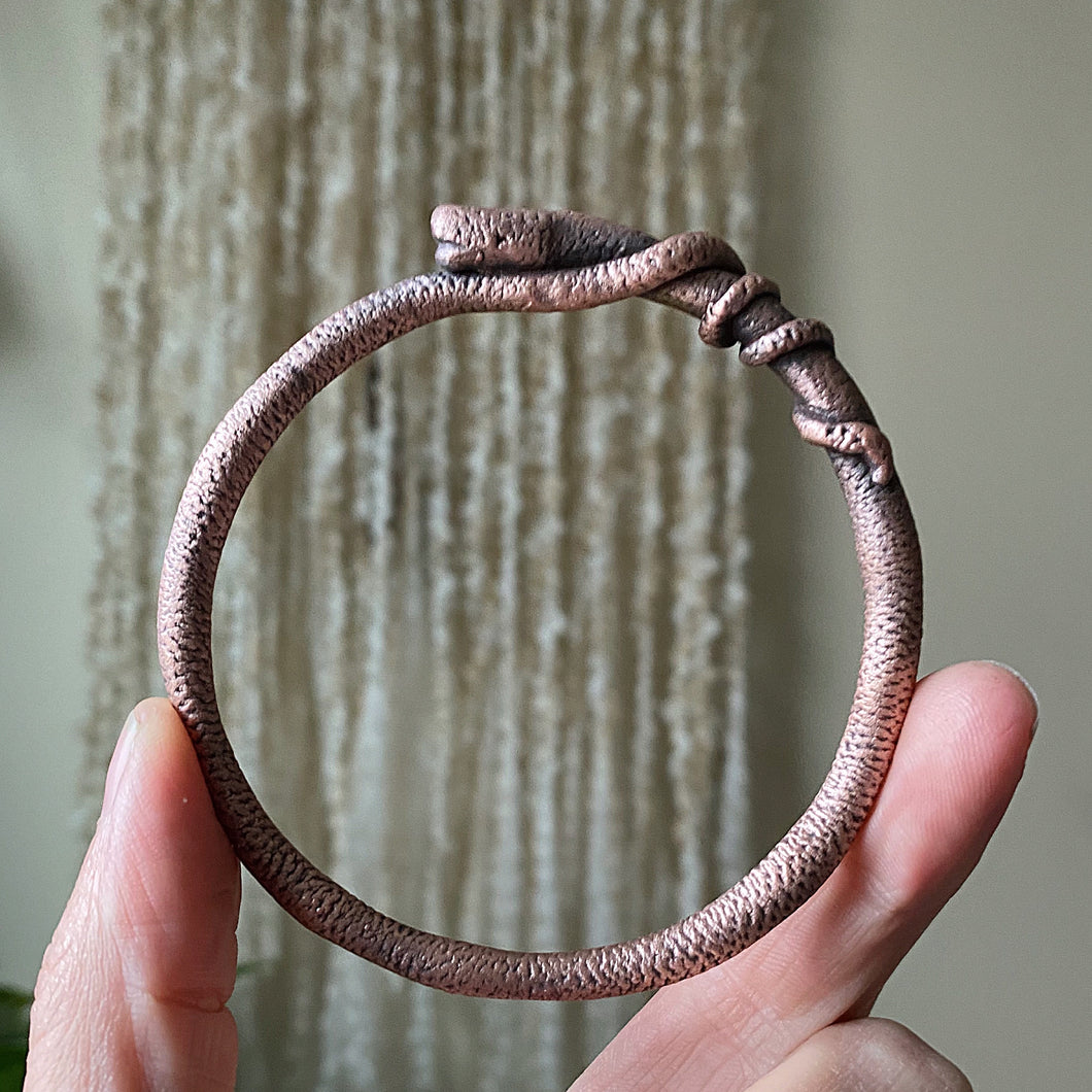 Sculpted Snake Bangle - Ready to Ship