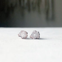 Load image into Gallery viewer, Clear Quartz Druzy Earrings #1 - Ready to Ship
