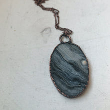 Load image into Gallery viewer, Chalcedony Oval Necklace #2 - Ready to Ship