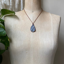 Load image into Gallery viewer, Desert Druzy Teardrop Necklace - Ready to Ship