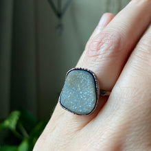 Load image into Gallery viewer, Druzy Portal of the Heart Ring #2 (Size 5.75) - Ready to Ship