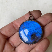 Load image into Gallery viewer, Labradorite Blue Moon Necklace #2