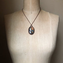 Load image into Gallery viewer, Large Labradorite Oval Necklace (Multi-Colored)- Ready to Ship