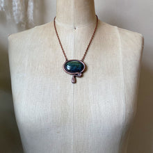 Load image into Gallery viewer, Labradorite with Sculpted Snake Necklace - Ready to Ship
