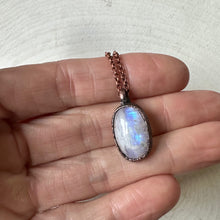 Load image into Gallery viewer, Rainbow Moonstone Necklace #2 - Ready to Ship