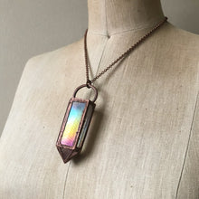 Load image into Gallery viewer, Large Angel Aura Point Lantern Necklace #2- Ready to Ship