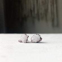 Load image into Gallery viewer, Clear Quartz Druzy Earrings #5 - Ready to Ship
