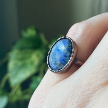 Load image into Gallery viewer, Rainbow Moonstone Ring - Oval #2 (Size 4.75) - Ready to Ship