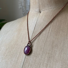 Load image into Gallery viewer, Pink Sapphire Necklace