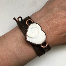 Load image into Gallery viewer, Eye of Shiva Heart Wrap Bracelet/Choker #2 (5/17 Update)