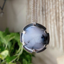 Load image into Gallery viewer, Dendritic Opal Necklace #1 - Sterling Silver