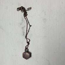 Load image into Gallery viewer, Rose Quartz Hexagon Necklace #2 - Ready to Ship