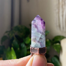 Load image into Gallery viewer, Fluorite Polished Point Necklace #3 - Ready to Ship