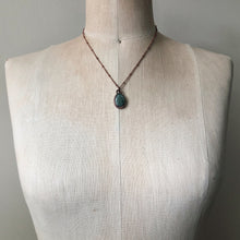 Load image into Gallery viewer, Polished Green Kyanite Necklace #1 - Ready to Ship