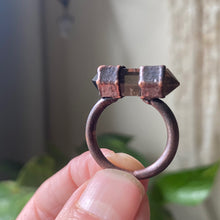 Load image into Gallery viewer, Double Terminated Smoky Quartz Ring (Size 6.75) - Ready to Ship