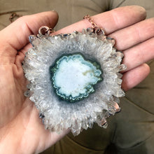 Load image into Gallery viewer, Stalactite Slice Necklace #1 - Ready to Ship