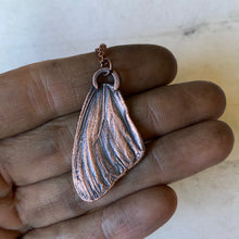 Load image into Gallery viewer, Electroformed Butterfly Wing & Labradorite Necklace #4 - Ready to Ship