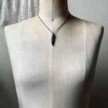 Load image into Gallery viewer, Black Kyanite Necklace #2 - Ready to Ship