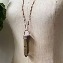 Load image into Gallery viewer, Large Polished Smoky Quartz Point Necklace #1 - Ready to Ship