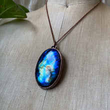 Load image into Gallery viewer, Labradorite Oval Necklace - Ready to Ship