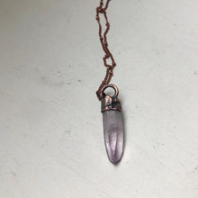 Load image into Gallery viewer, Vera Cruz Amethyst Point Necklace #3 - Snow Moon Collection
