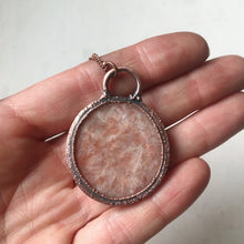 Load image into Gallery viewer, Round Sunstone Necklace - Ready to Ship