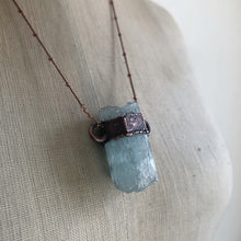Load image into Gallery viewer, Raw Aquamarine Necklace #2 - Ready to Ship