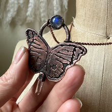 Load image into Gallery viewer, New Moon in Aries Butterfly Necklace - Ready to Ship